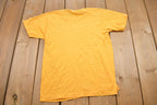 Vintage 1980s Screen Stars Blank Yellow T-Shirt
