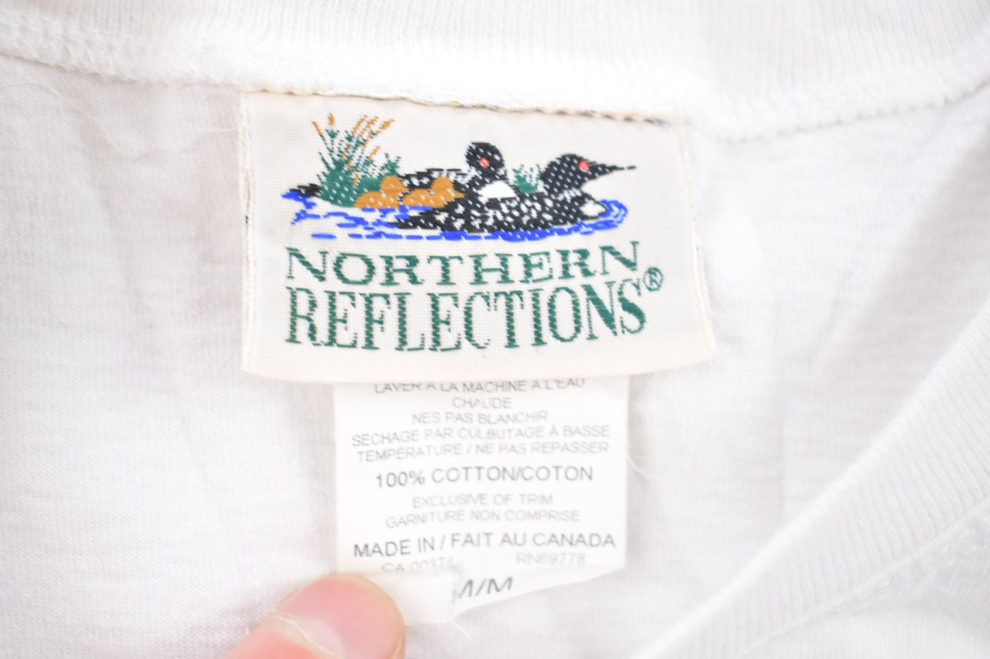 Vintage 1990s Northern Reflections Floral Graphic T-Shirt