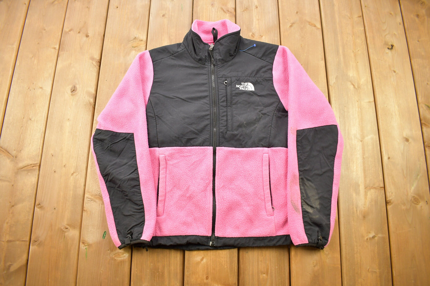 Vintage 2000s The North Face Hot Pink Denali Fleece Sweater