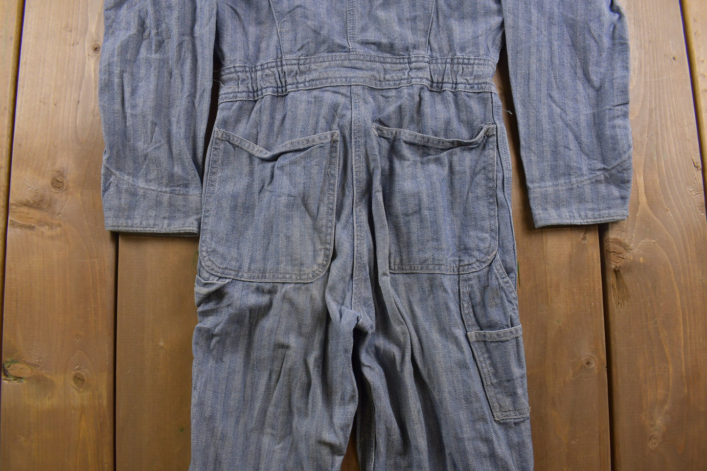 Vintage 1990's BIG MAC Denim Coveralls / Made in USA / American Vintage / Vintage Workwear / Streetwear Fashion / Vintage Pants