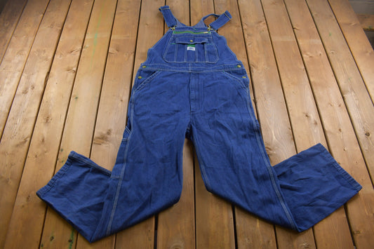 Vintage 1990s Liberty Denim Jean Overalls Size 36 x 34 / Vintage Overalls / Made in USA / Streetwear / Vintage Workwear