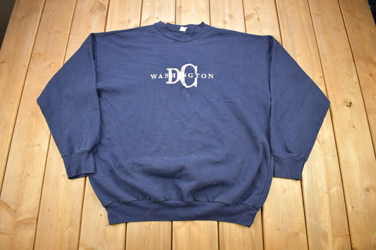 Vintage 1990s Washington DC Souvenir Crewneck Sweatshirt