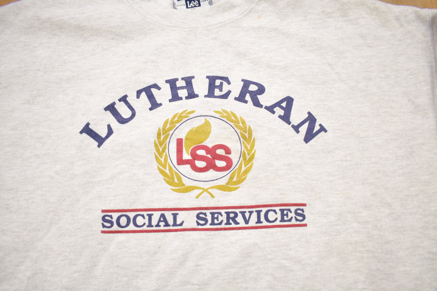 Vintage 1990s Lutheran Social Services LSS Crewneck Sweatshirt