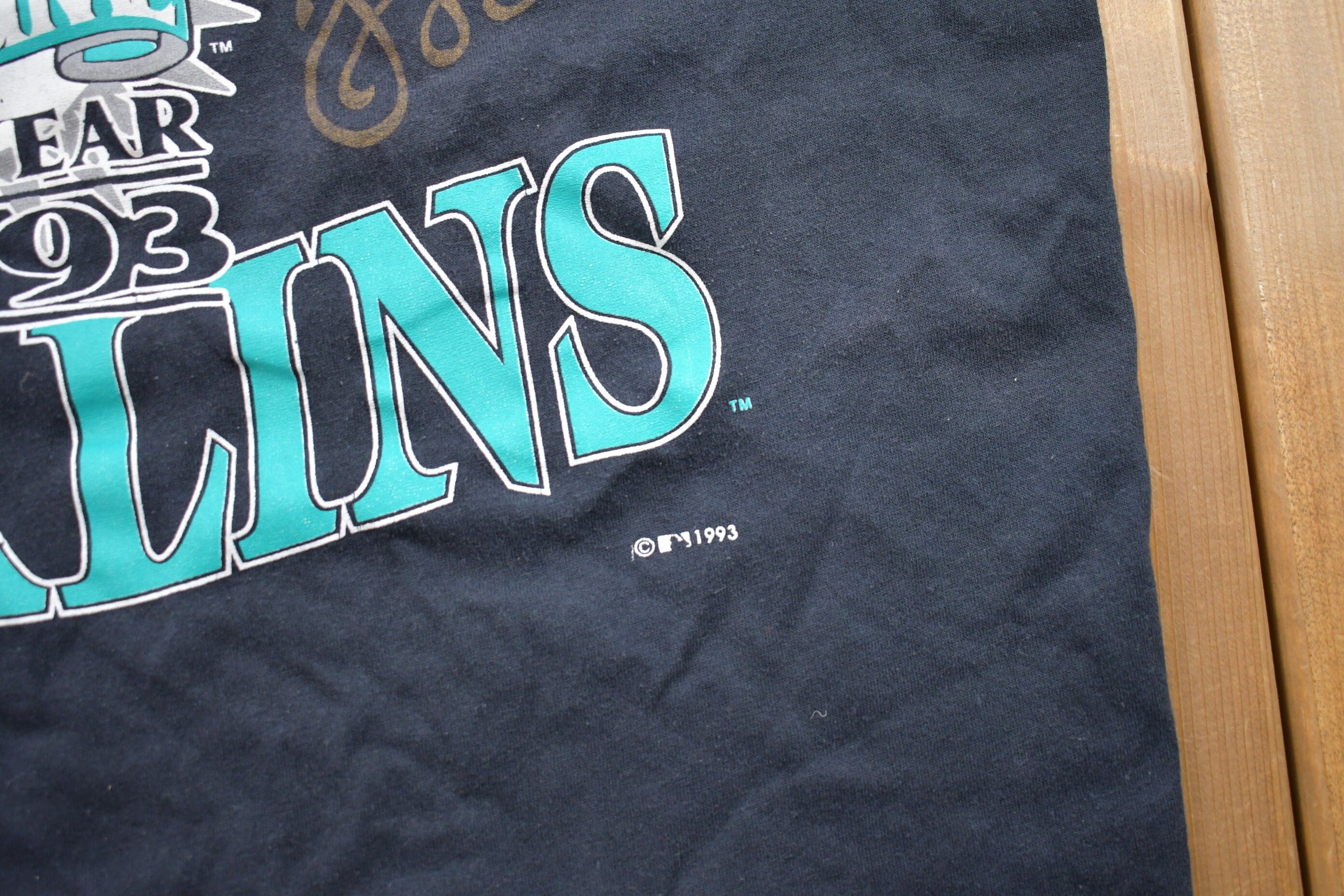 Vintage 1993 Florida Marlins MLB Graphic Tank Top