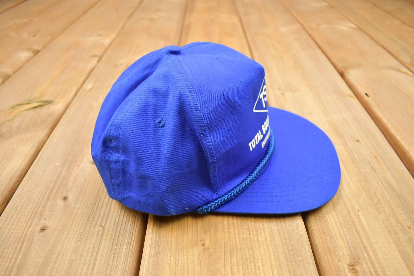 Vintage 1990s Total Source Analysis Environmental Testing Snap Back Hat