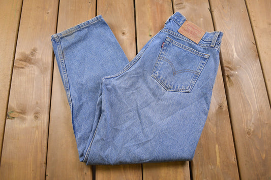 Vintage 1990s Levi's 560 Red Tab Jeans Size 32 x 28 / 90s Denim / Streetwear Fashion / Vintage Denim / Made In USA / Vintage Levi's