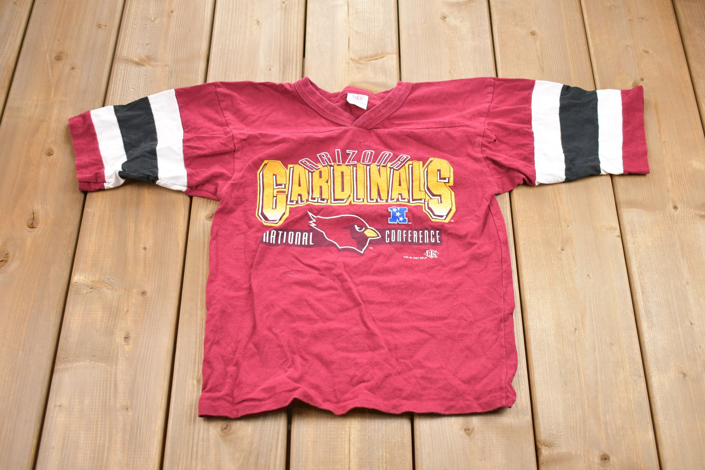 Vintage 1994 Youth Arizona Cardinals NFL Graphic T-Shirt / Graphic / Streetwear / Retro Style / Single Stitch / Made In USA / NFL T-Shirt