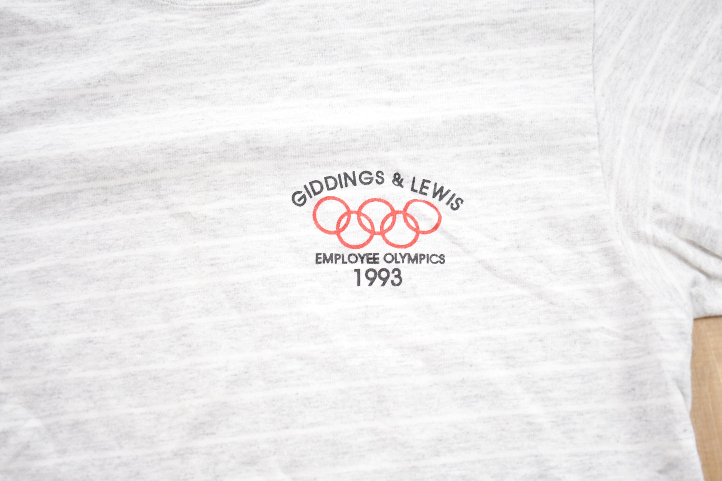 Vintage 1993 Employee Olympics Graphic T-Shirt / Graphic / 80s / 90s / Streetwear / Retro Style / Single Stitch / Made In USA