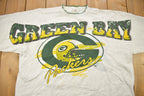 Vintage 1990s Greenbay Packers NFL Big Logo Crewneck Sweatshirt