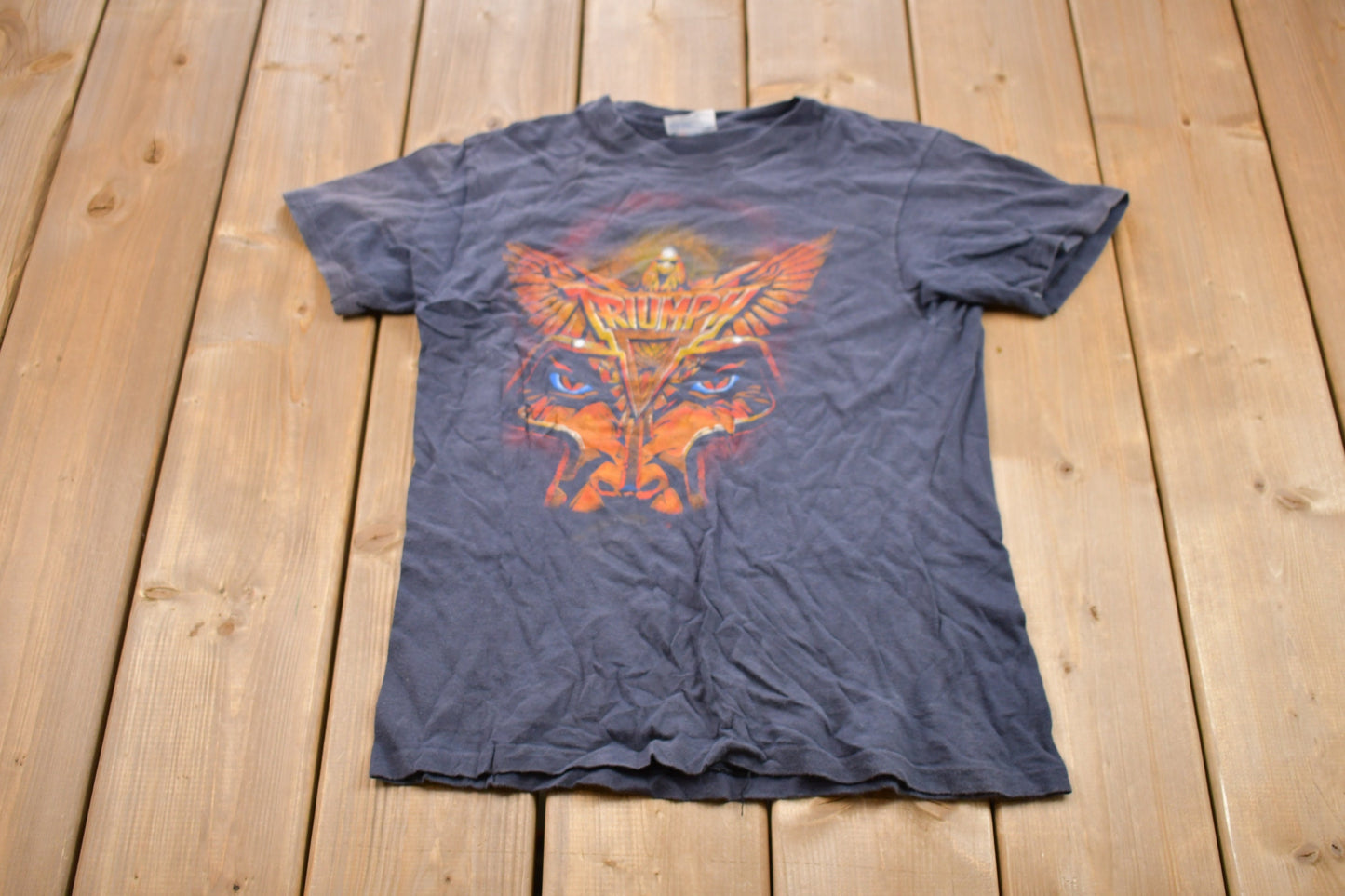 Vintage 1990s Triumph Rock Band Graphic T-Shirt