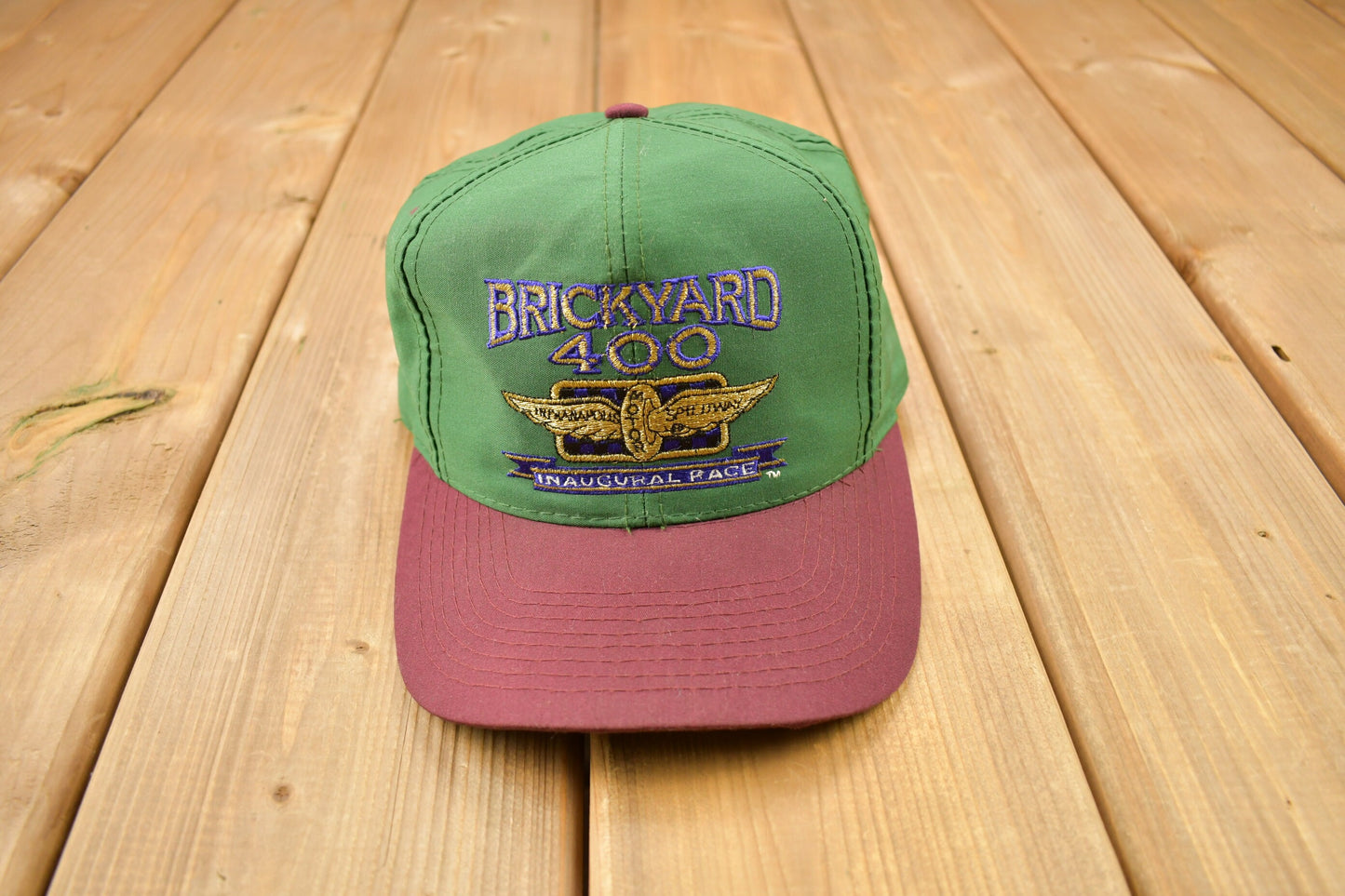 Vintage 1994 Brickyard 400 Inaugural Race Snap Back Hat