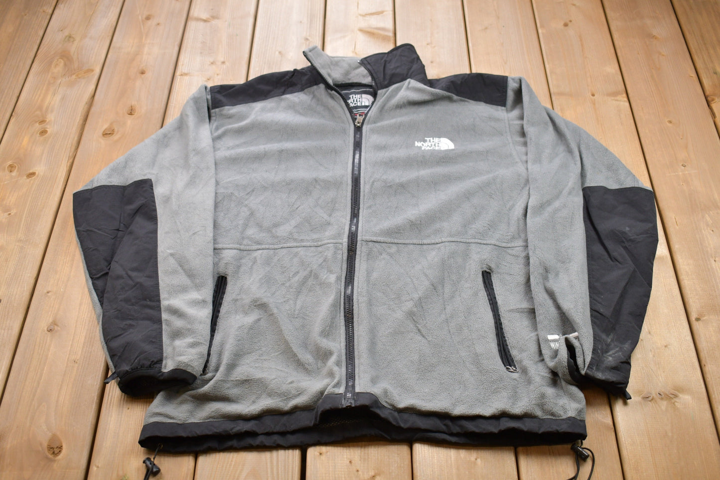 Vintage 1990s The North Face Full Zip Fleece Jacket