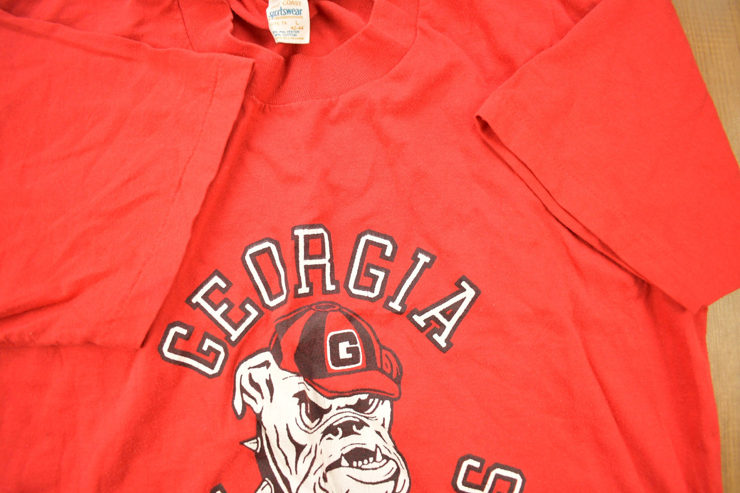 Vintage 1970s University of Georgia Bulldogs Collegiate T-Shirt