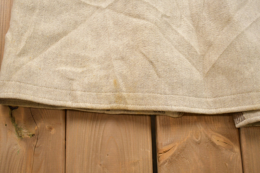 Vintage 1990s 100% Wool Hooded Jacket