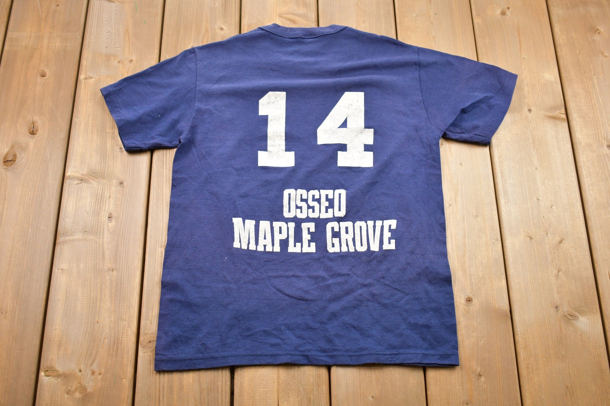 Vintage 1980s Russell Athletic OSSEO Graphic T-Shirt Streetwear