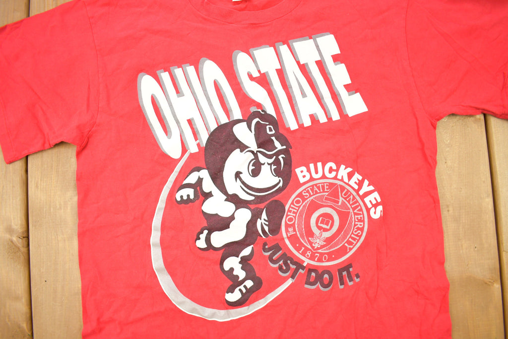 Vintage 1980s Ohio State University Buckeyes Collegiate Nike T-Shirt