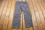 Vintage 1990s Levi's Red Tab Washed Grey Jeans Size 34 x 32