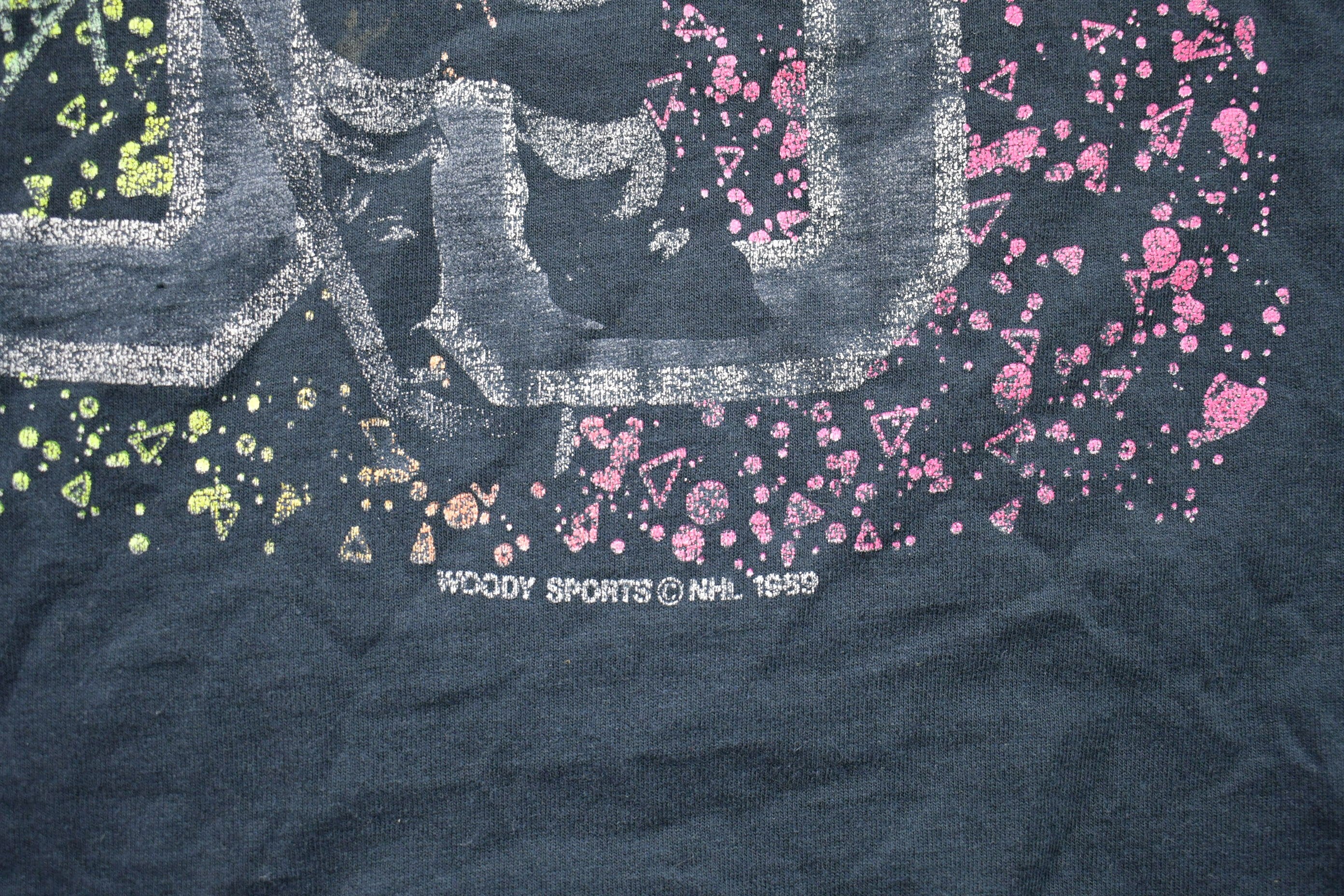 Vintage 1989 The Great Wayne Gretzky Graphic T-Shirt