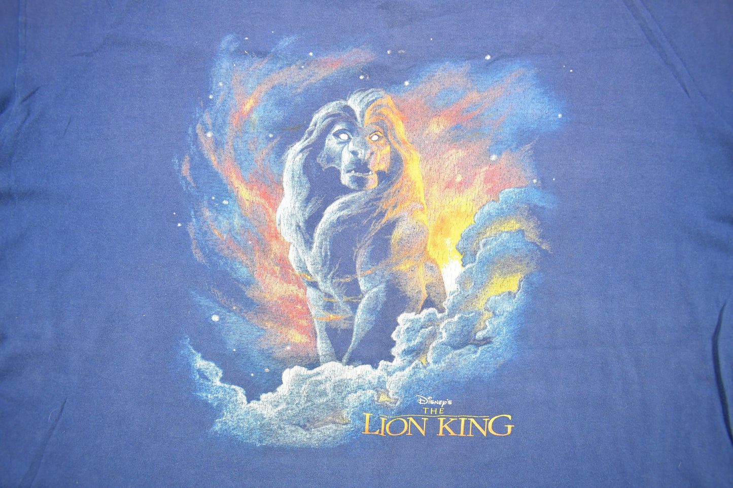 Vintage 1990s Disney's The Lion King Mustafa Ghost T-shirt / Vintage Movie Tee / Made In USA / Single Stitch / Rare Vintage / Disney Designs