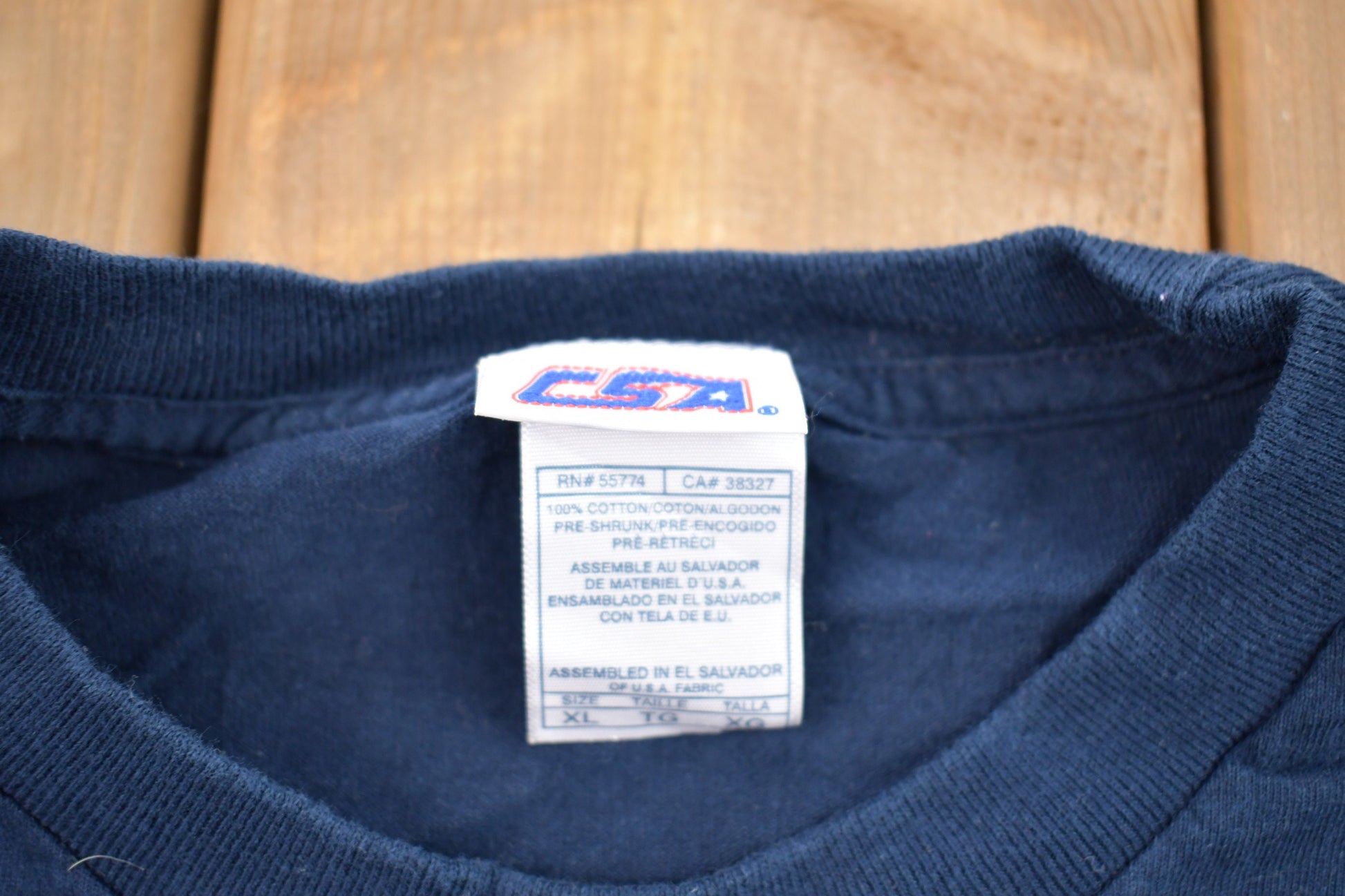 Vintage 1990s Columbus Blue Jackets NHL Graphic T-Shirt