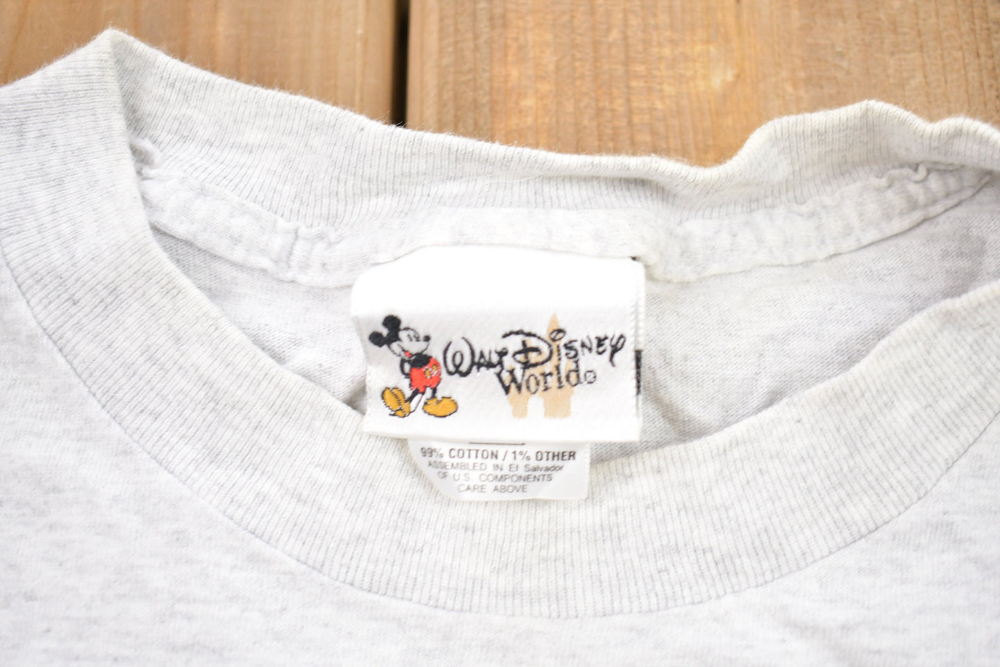 Vintage 2000 Walt Disney World Graphic T-Shirt / Graphic / 80s / 90s / Streetwear / Retro Style / Single Stitch / Mickey Mouse / 90s Mickey