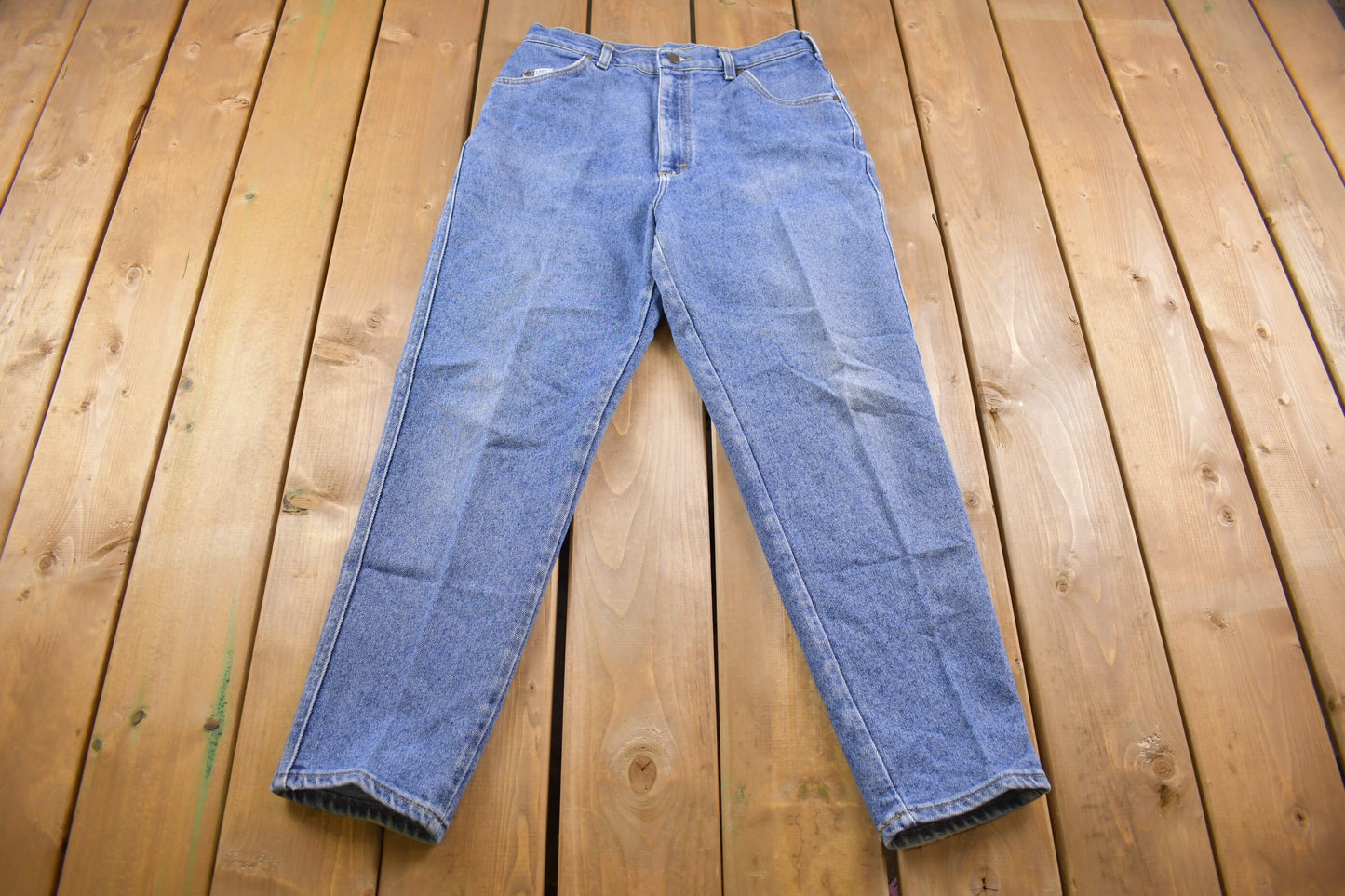 Vintage 1990's Lee Blue Jeans 30 x 28 / Made in USA / American Vintage / Basic Blue Jeans / Streetwear Fashion / Vintage Pants