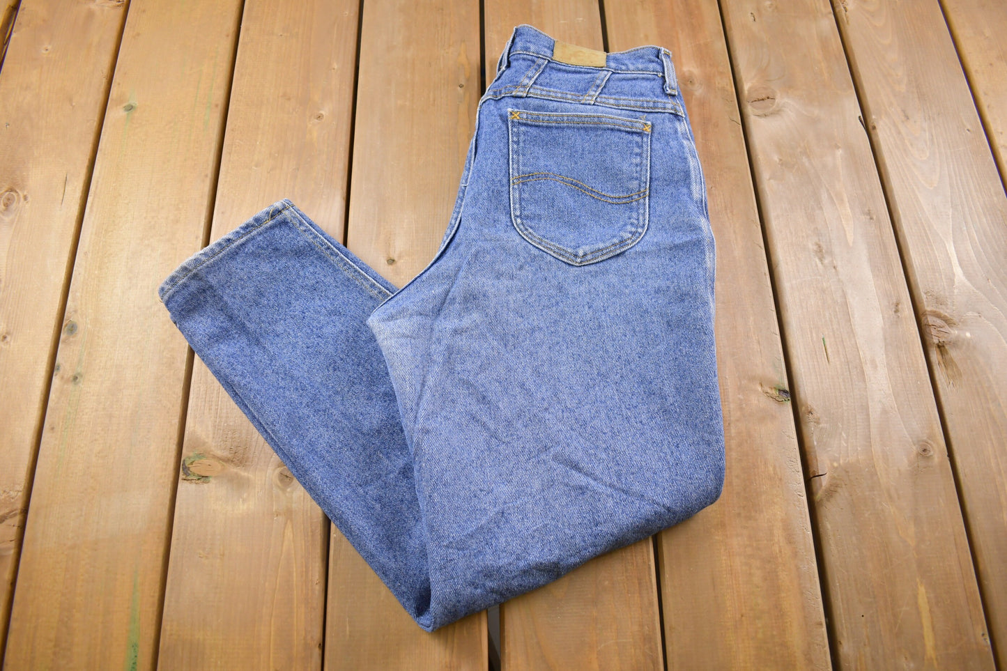 Vintage 1990's Lee Blue Jeans 30 x 28 / Made in USA / American Vintage / Basic Blue Jeans / Streetwear Fashion / Vintage Pants