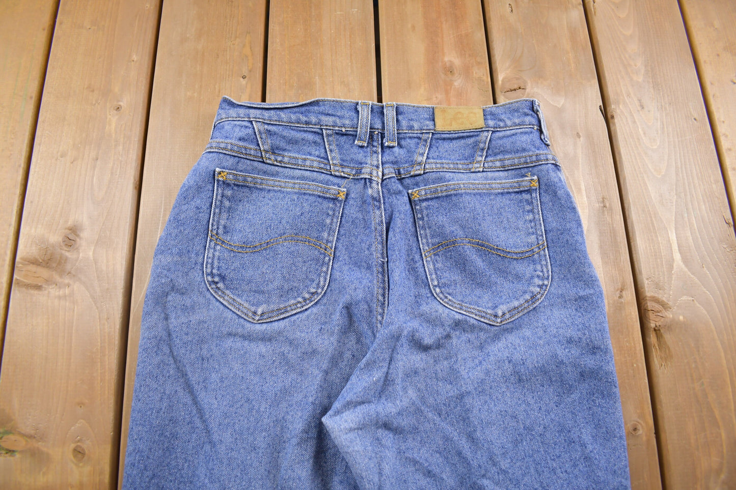 Vintage 1990's Lee Blue Jeans 30 x 28 / Made in USA / American Vintage / Basic Blue Jeans / Streetwear Fashion / Vintage Pants