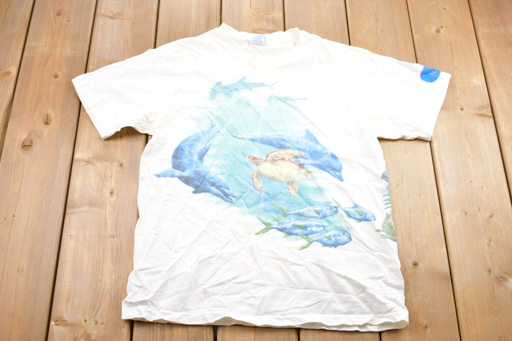 Vintage 1990s Ocean Graphic T-Shirt