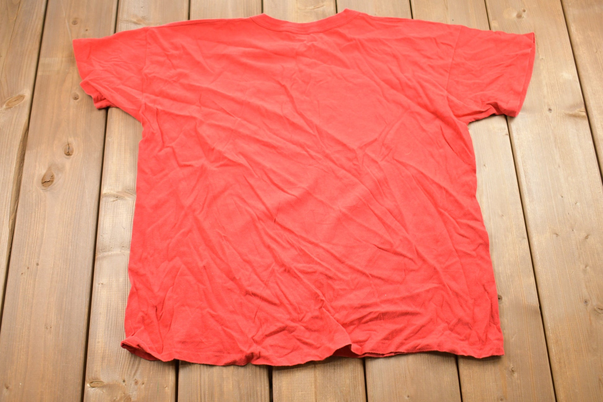 Vintage 1980s Firefighter Graphic T-Shirt