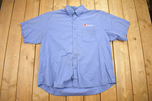 Vintage 1990s Pepsi Button Up T-Shirt