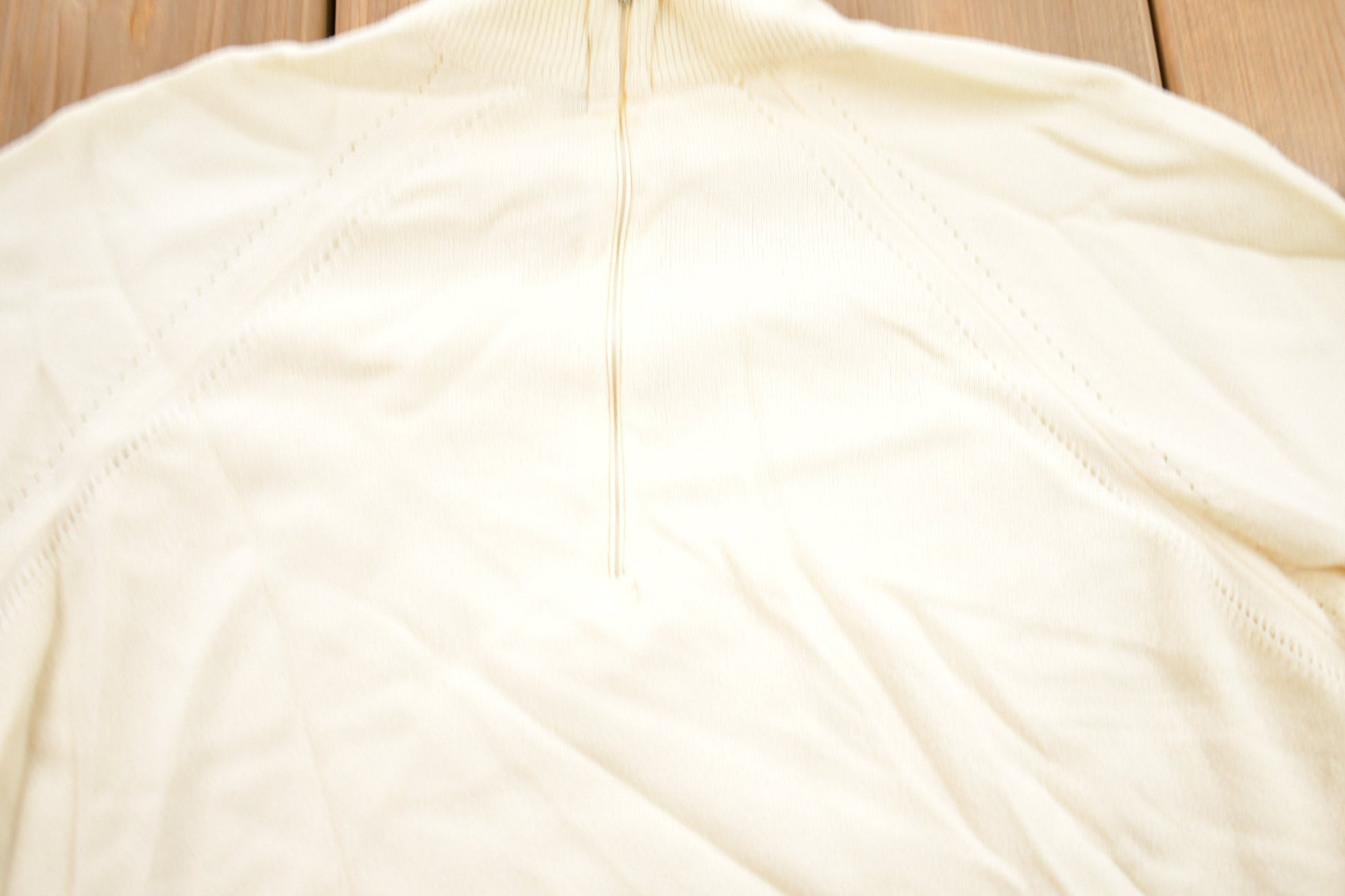 Vintage 1980s Quarter Zip Raglan T-Shirt