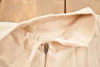 Vintage 1980s Quarter Zip Raglan T-Shirt