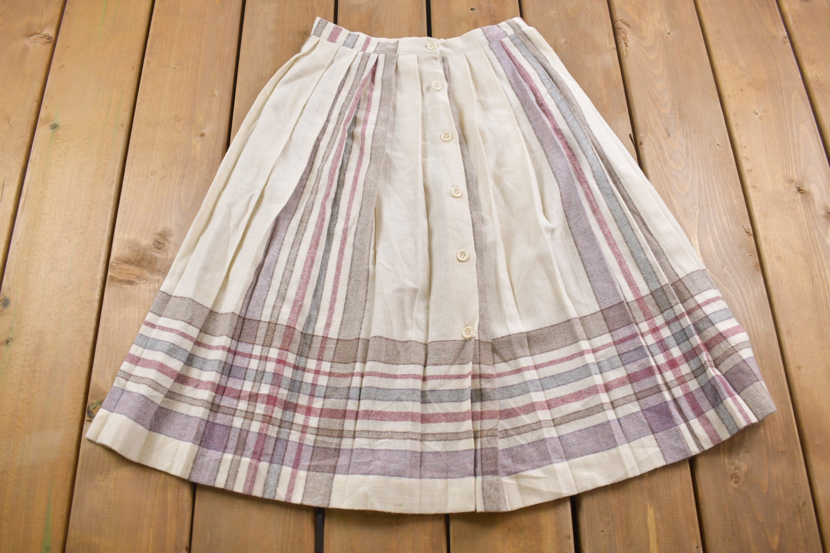 Vintage 1980's Claude Women's Skirt