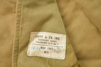 Vintage 1962 Military Full Length Rain Coat