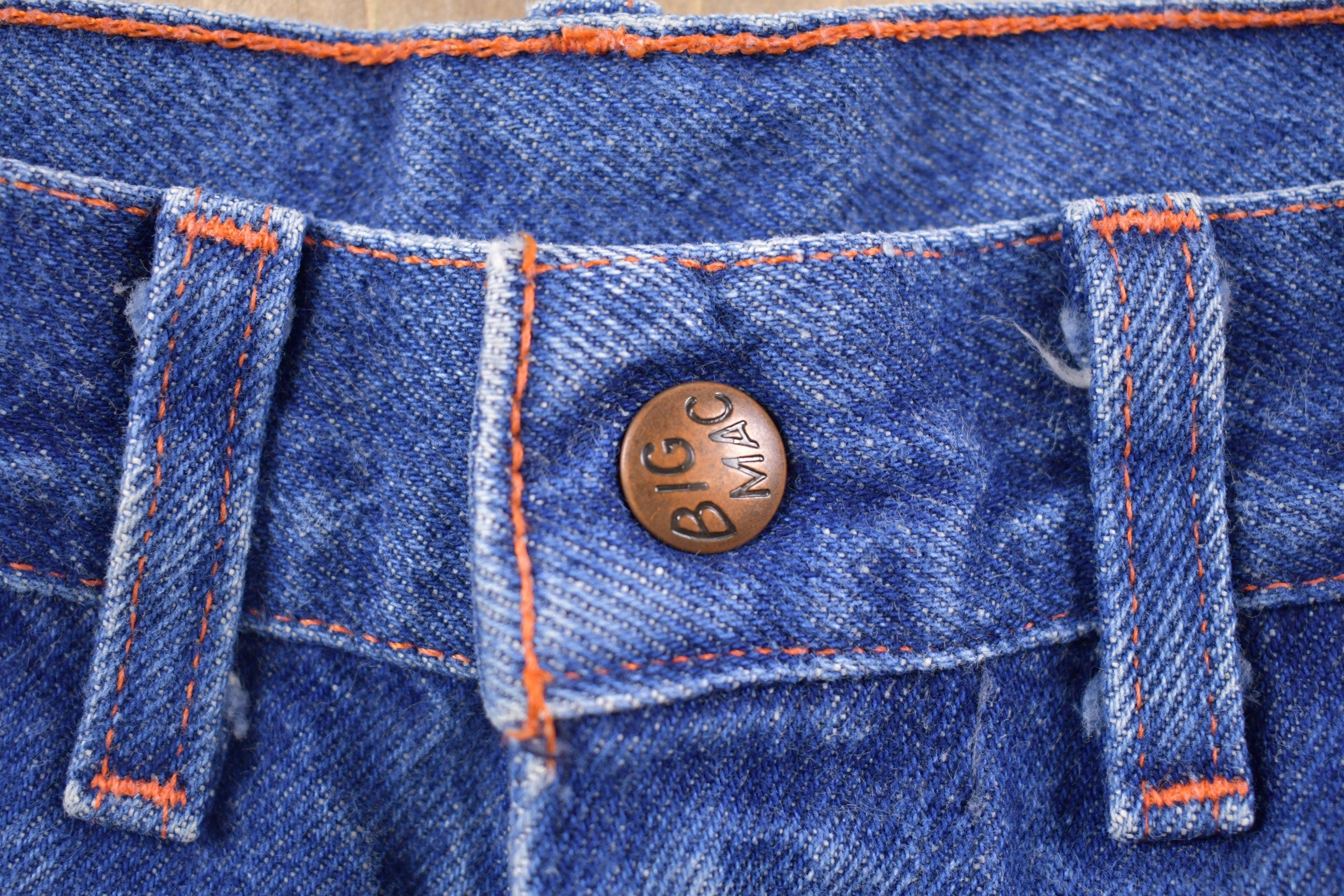 Vintage 1970's Big Mac Carpenter Jeans 32 x 30