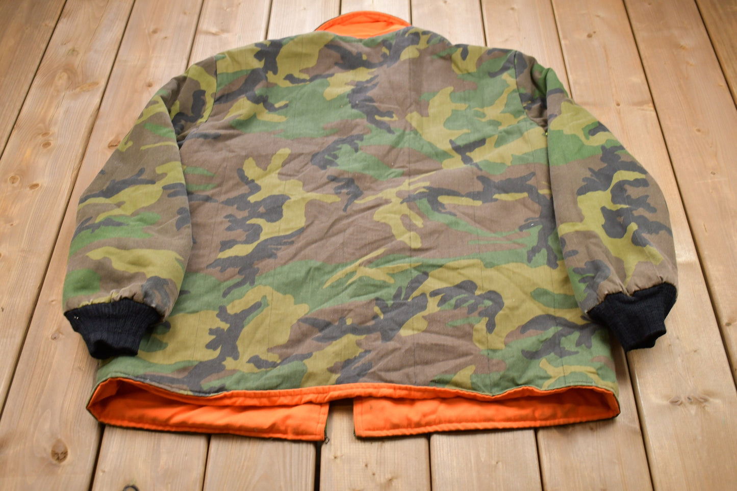 Vintage 1990s Camo Full Zip Jacket / Camo Jacket / Athletic Spring Summer Sportswear / Streetwear / Athleisure / Hunting Jacket