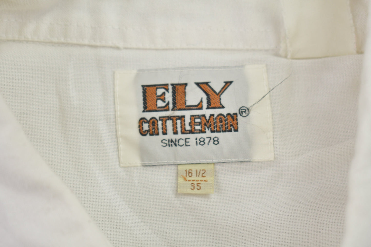 Vintage 1980s Ely Cottleman Western Button Up Shirt / 1990s Button Up / Vintage Flannel / Casual Wear / Workwear / Pattern Button Up