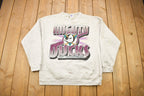 Vintage 1990s Mighty Ducks Of Anaheim NHL Logo 7 Crewneck Sweatshirt