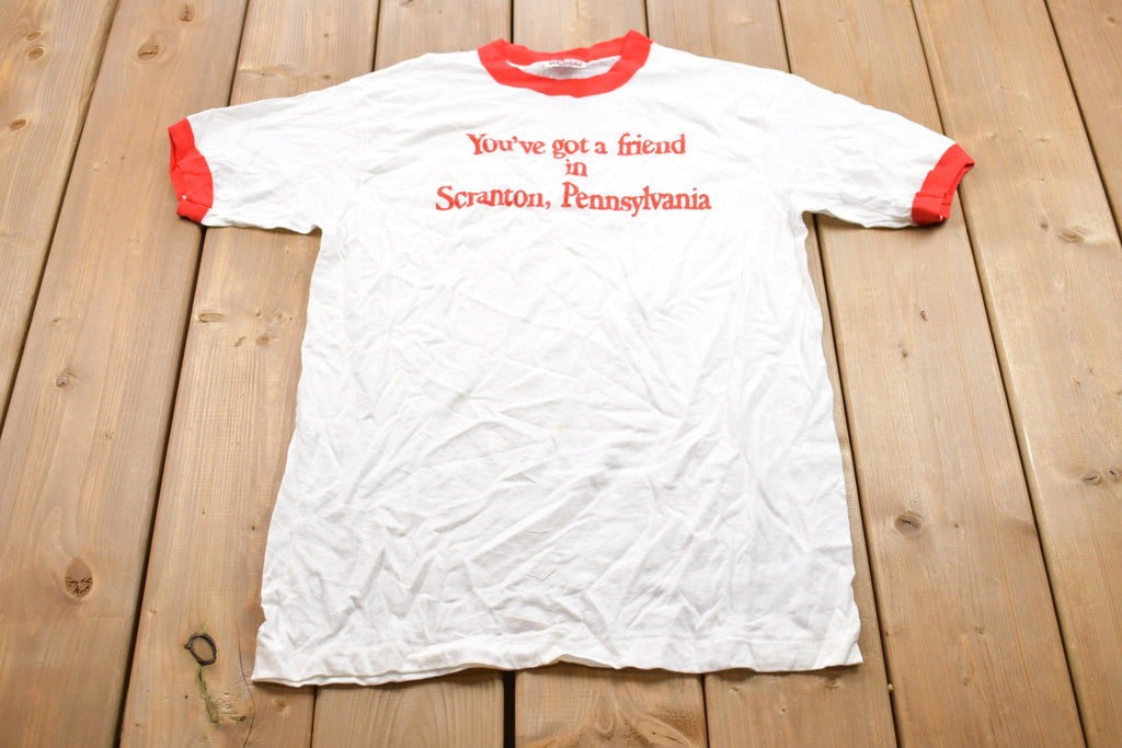 Vintage 1980s Friend In Scranton Pennsylvania Graphic T-Shirt