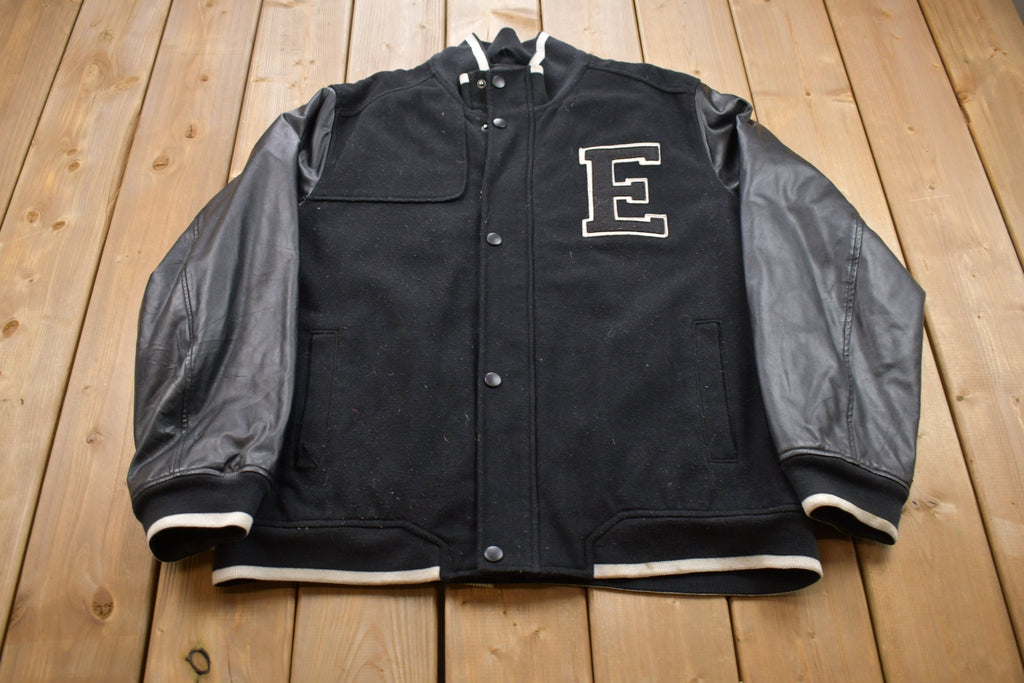 Vintage 1990s Enyce Leather Varsity Jacket
