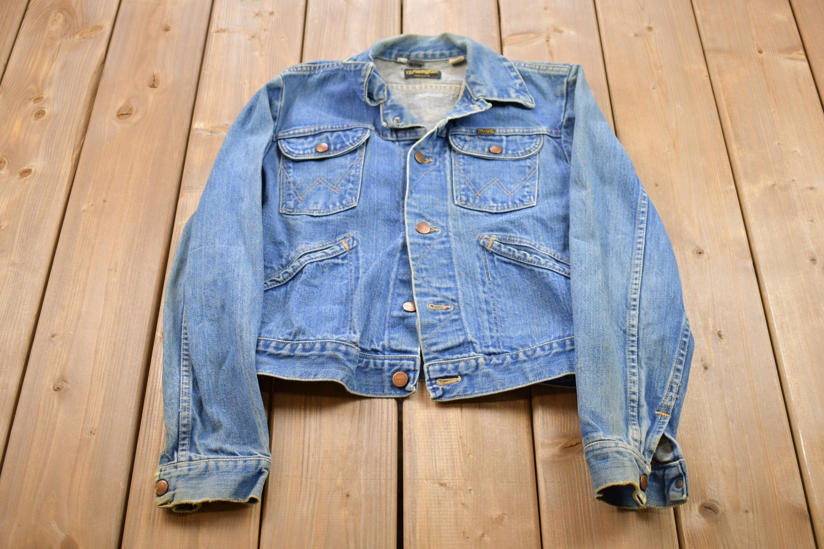 Vintage 1970s Wrangler Denim Jean Jacket