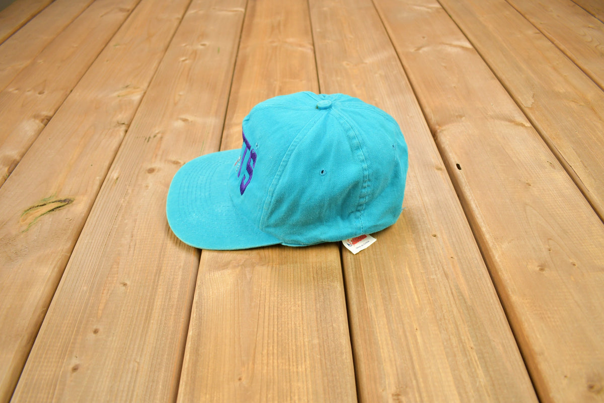 Vintage 1990s Charlotte Hornets NBA Snap Back Hat