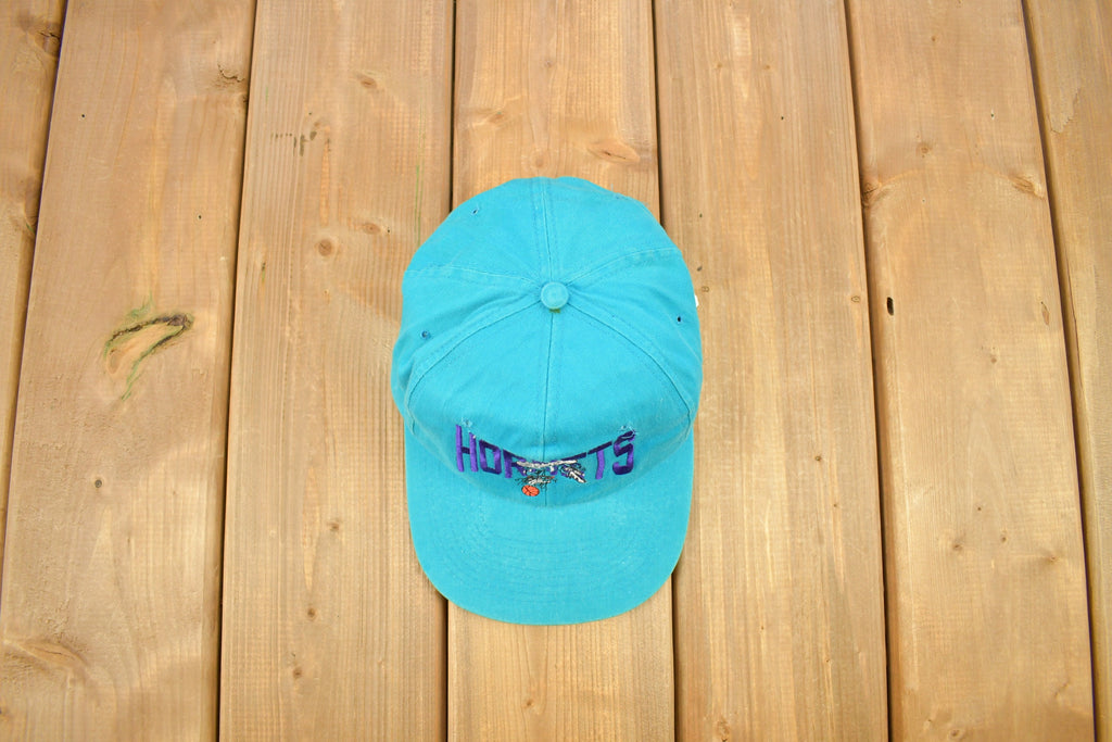 Vintage 1990s Charlotte Hornets NBA Snap Back Hat