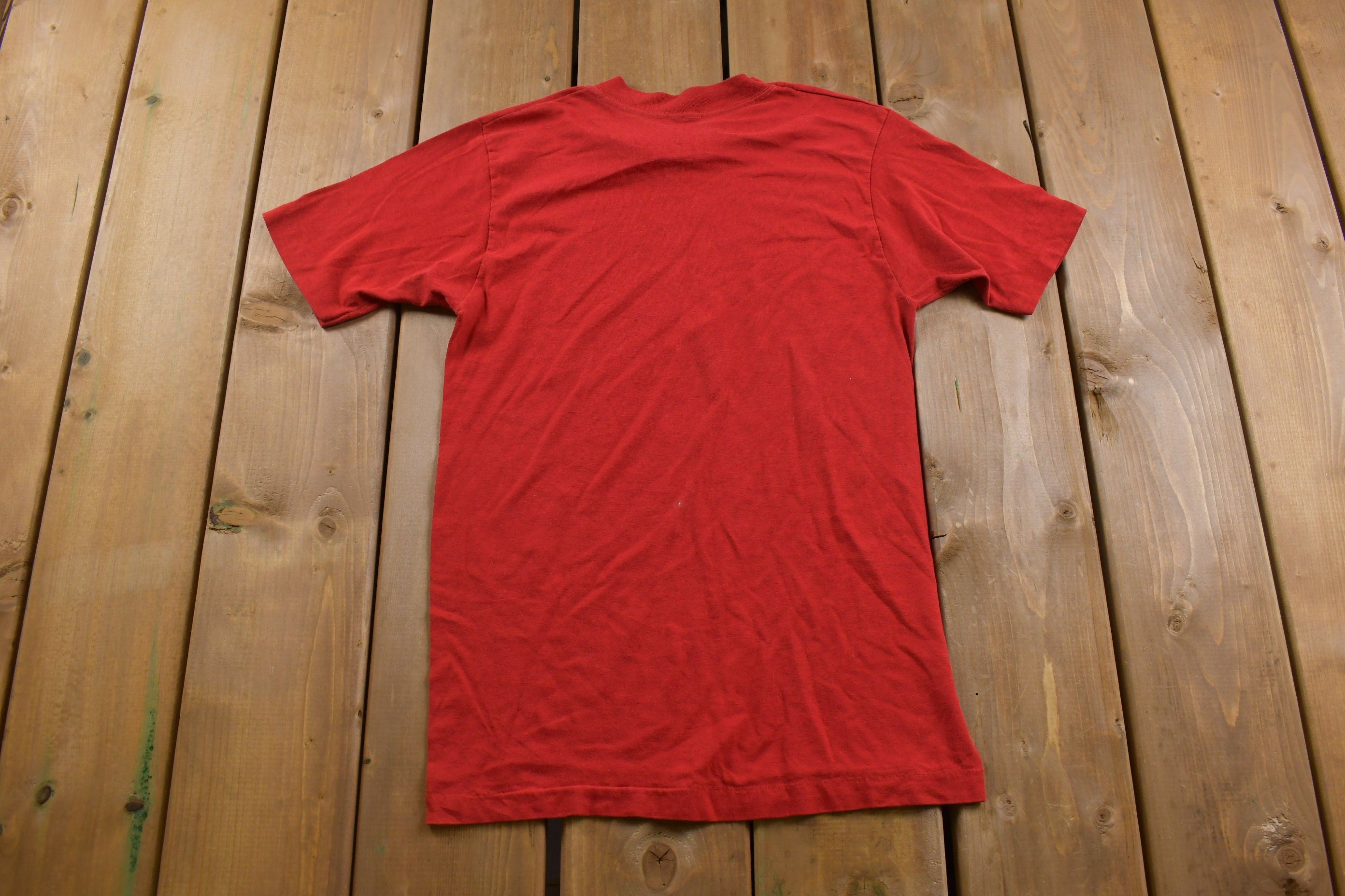 Vintage 1980s Blue Hills Festival 10KM Run Graphic T-Shirt