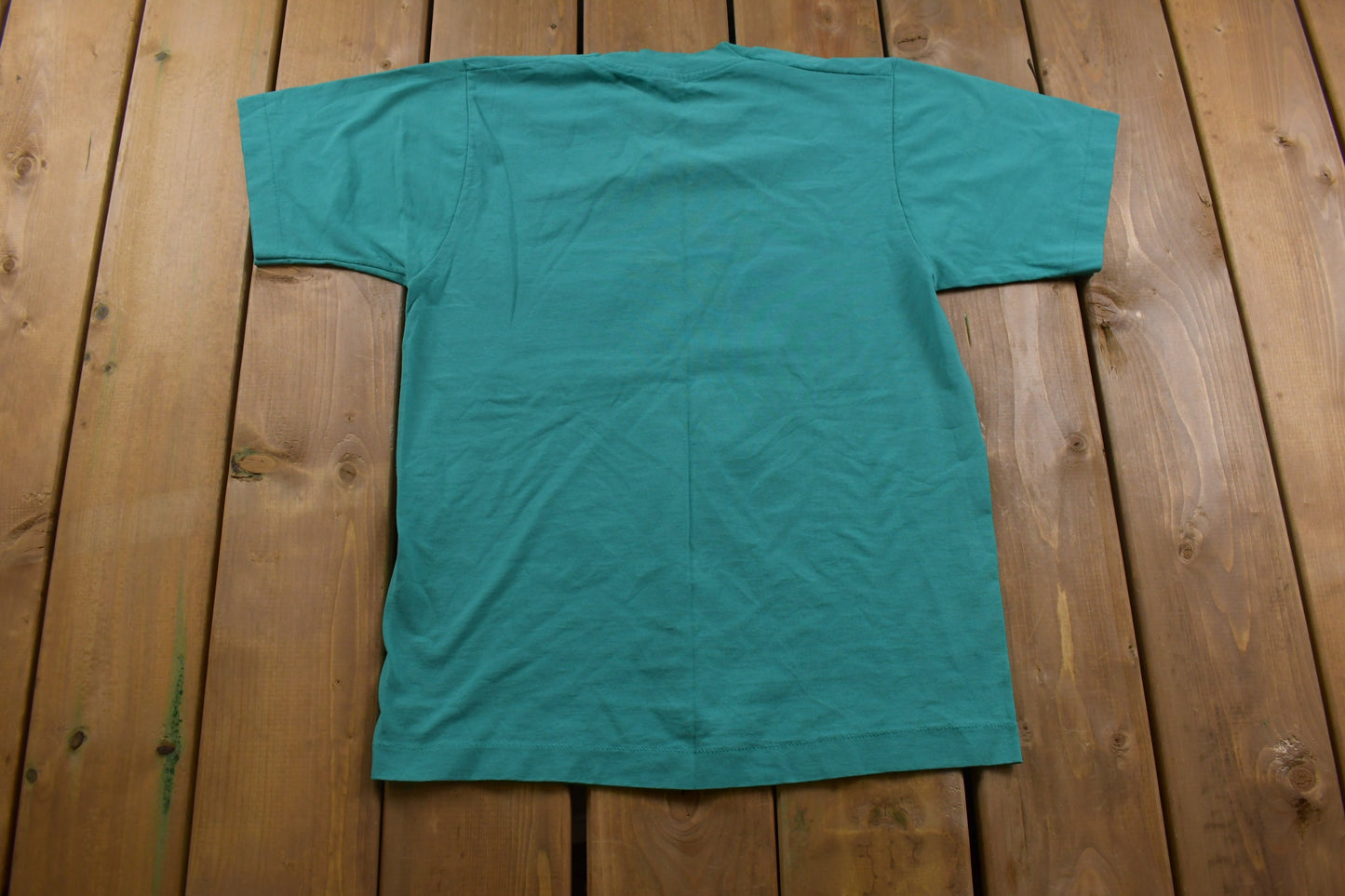 Vintage 1990s BVD Blank Pocket T-Shirt / Streetwear / Retro Style / Single Stitch / Made In USA / 90s Graphic Tee