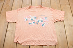 Vintage 1980s Atlanta Floral Graphic T-Shirt