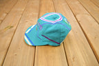 Vintage 1990s Charlotte Hornets NBA TEI Big Logo Snap Back Hat