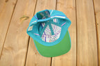 Vintage 1990s Charlotte Hornets NBA TEI Big Logo Snap Back Hat