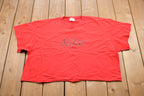 Vintage 1990s Nike Cropped Graphic T-Shirt